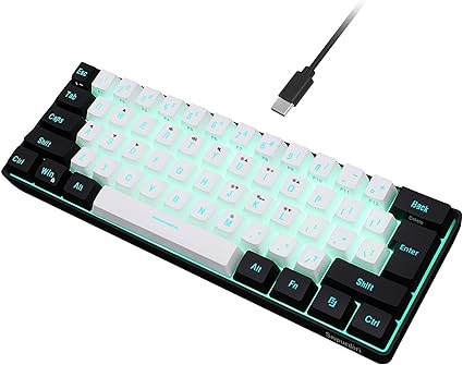 Snpurdiri 60% Wired Gaming Keyboard